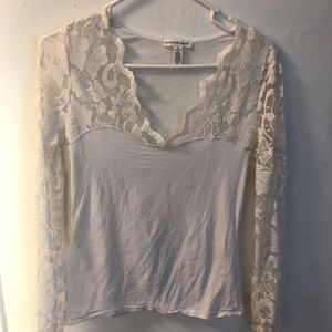 Long Sleeved Lace Top